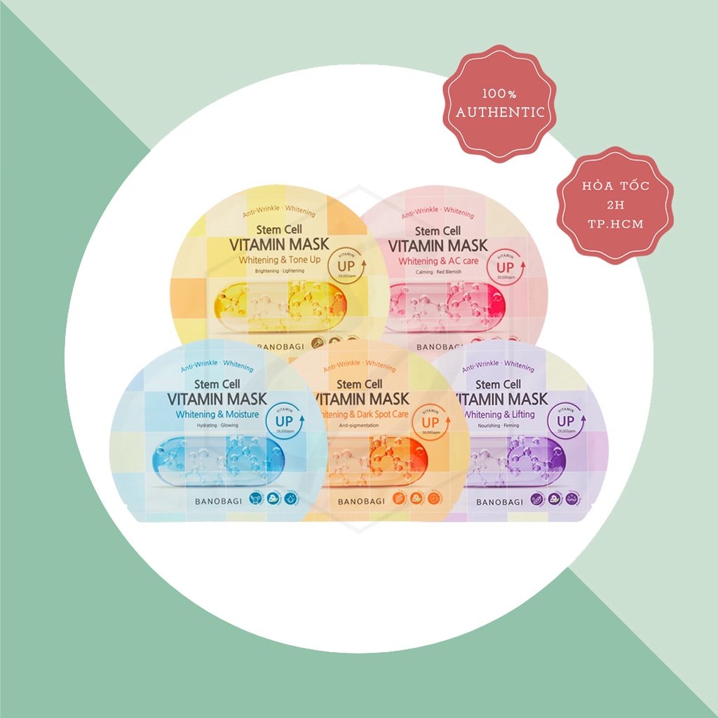 Mặt Nạ Banobagi Stem Cell Vitamin Mask